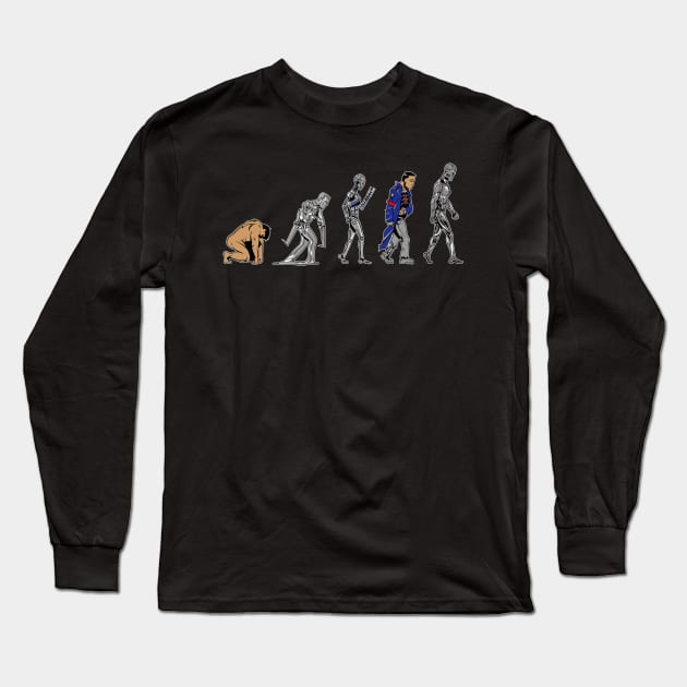 Rise of the Machine Long Sleeve T-Shirt by Everdream